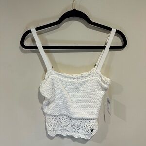 Hollister Crocheted Tank Top